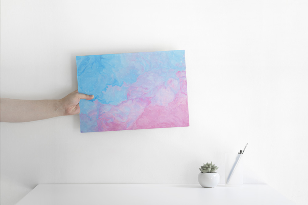 飾れるカッターマット